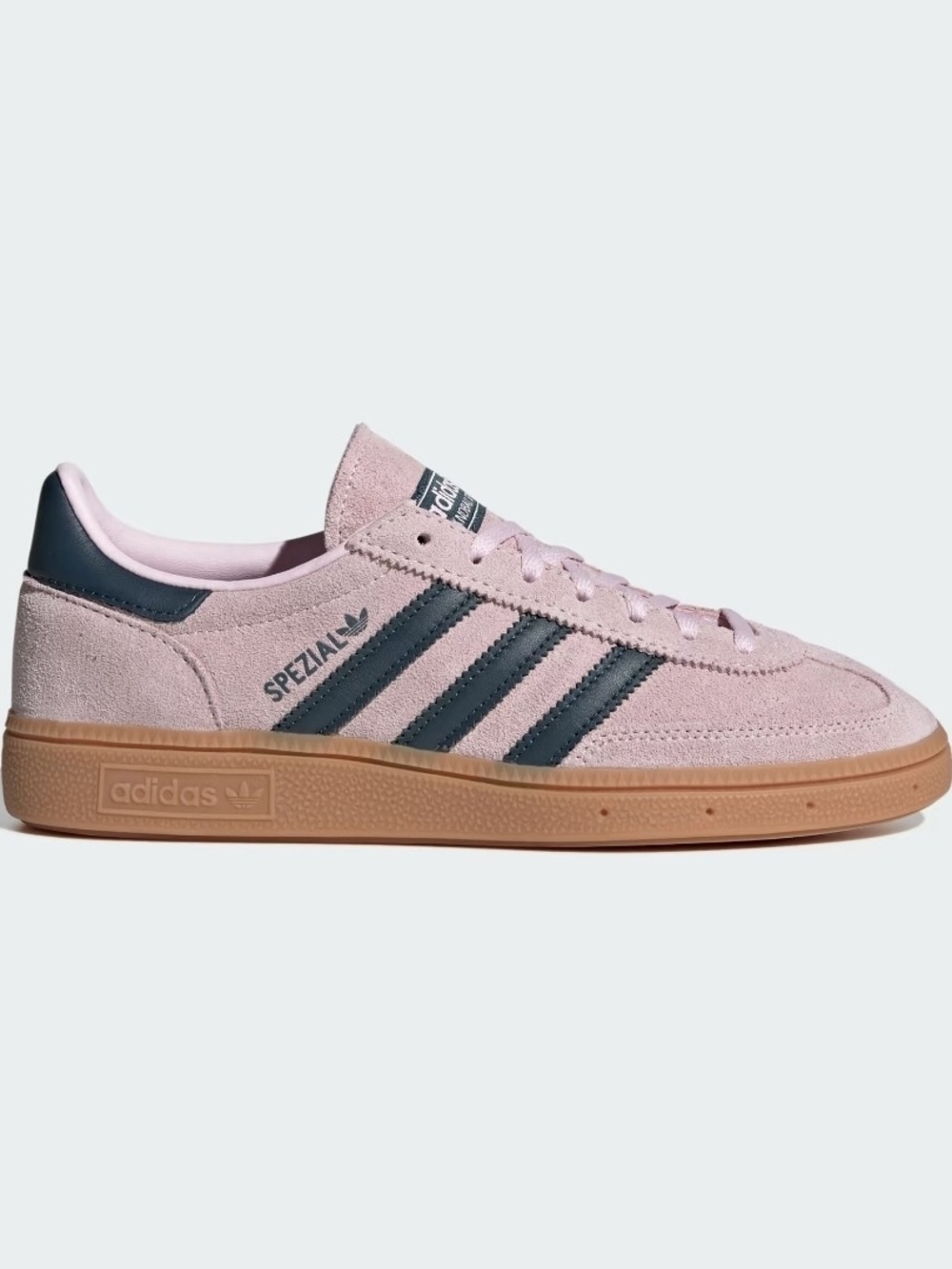 adidas Handball Spezial Sneakers Clear Pink Green Size 8.5